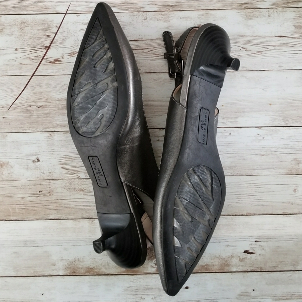 Anne Klein Expert Slingback Kitten Heel Pumps - Picture 11 of 14
